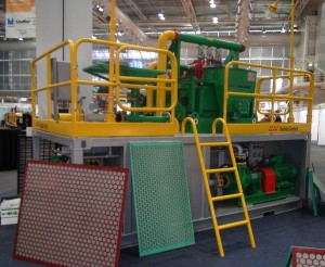 150gpm mud recycling system